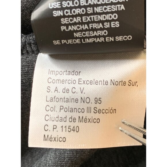 Karl Lagerfeld Paris Plaid Wool Crewneck Sweater L/G With Zip Pocket RF10607 - Picture 12 of 13